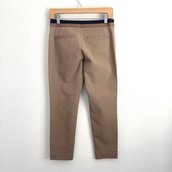 Club Monaco Ankle Length Brown Dress Pants Women Size 0 Pre-loved - Picture 2 of 12